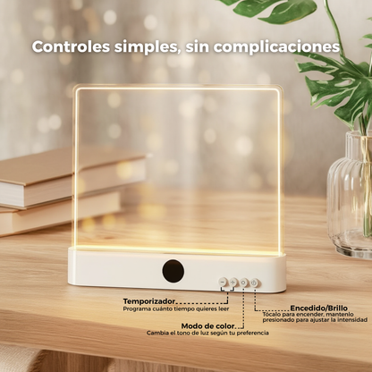 Luz Personal para Leer: Suave, Recargable y sin Molestar