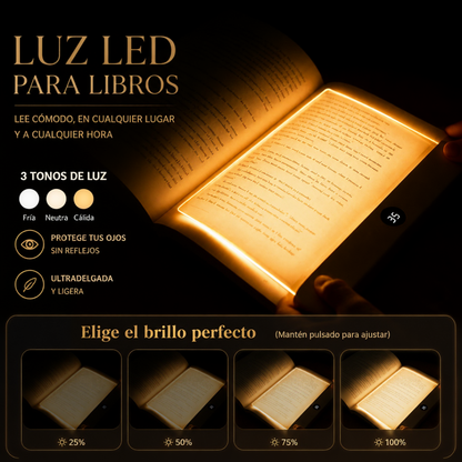 Luz Personal para Leer: Suave, Recargable y sin Molestar
